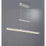 LED Hanglamp - Hangverlichting - Trion Posan - 18W - Aanpasbare Kleur - Dimbaar - Rechthoek - Mat Nikkel - Aluminium 8