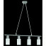 LED Hanglamp - Hangverlichting - Trion Smast - E14 Fitting - Rechthoek - Mat Nikkel - Aluminium 3