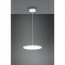 LED Hanglamp - Hangverlichting - Trion Trula - 29W - Natuurlijk Wit 4000K - Dimbaar - Rond - Mat Wit - Aluminium 7