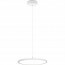 LED Hanglamp - Hangverlichting - Trion Trula - 29W - Natuurlijk Wit 4000K - Dimbaar - Rond - Mat Wit - Aluminium