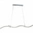 LED Hanglamp - Hangverlichting - Trion Wivo - 25W - Warm Wit 3000K - Rechthoek - Mat Nikkel - Aluminium 2
