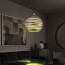 LED Hanglamp 3D - Structure - Rond - Chroom Glas - E27 2