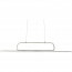 LED Hanglamp - Trion Akina - 38W - Warm Wit 3000K - Dimbaar - Rechthoek - Geborsteld Zilver - Aluminium 5