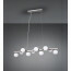 LED Hanglamp - Trion Alionisa - G9 Fitting - 10-lichts - Rechthoek - Mat Nikkel - Aluminium 4
