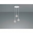 LED Hanglamp - Trion Balina - E14 Fitting - 3-lichts - Rond - Mat Wit - Aluminium 2