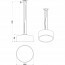 LED Hanglamp - Trion Barnon - E27 Fitting - 4-lichts - Rond - Mat Zwart Aluminium Lijntekening