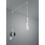 LED Hanglamp - Trion Corlo - GU10 Fitting - Rond - Mat Wit - Aluminium 2
