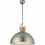 LED Hanglamp - Trion Delvira - E27 Fitting - 1-lichts - Rond - Antiek Nikkel - Aluminium