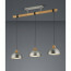 LED Hanglamp - Trion Delvira - E27 Fitting - 3-lichts - Rond - Antiek Nikkel - Aluminium 2