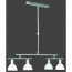 LED Hanglamp - Trion Dolina - E14 Fitting - 5-lichts - Rond - Mat Nikkel - Aluminium 2