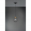 LED Hanglamp - Trion Kalim - E27 Fitting - 1-lichts - Rond - Mat Zwart - Aluminium 4