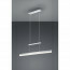LED Hanglamp - Trion Kalvira - 20W - Warm Wit 3000K - Dimbaar - Rechthoek - Mat Chroom - Aluminium 2