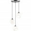 LED Hanglamp - Trion Klino - E27 Fitting - 3-lichts - Rond - Mat Chroom - Aluminium 2