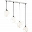 LED Hanglamp - Trion Klino - E27 Fitting - 4-lichts - Rond - Mat Chroom - Aluminium 2