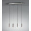 LED Hanglamp - Trion Mary - GU10 Fitting - 4-lichts - Rechthoek - Mat Nikkel - Aluminium 7