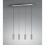 LED Hanglamp - Trion Mary - GU10 Fitting - 4-lichts - Rechthoek - Mat Nikkel - Aluminium 9