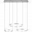 LED Hanglamp - Trion Mirosa - 56W - Aanpasbare Kleur - Dimbaar - Rechthoek - Mat Nikkel - Aluminium 7
