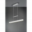 LED Hanglamp - Trion Parola Up and Down - 31W - Warm Wit 3000K - Dimbaar - Rechthoek - Mat Grijs - Aluminium 7