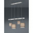 LED Hanglamp - Trion Pedma - E27 Fitting - Rechthoek - Mat Nikkel - Aluminium 2