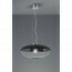 LED Hanglamp - Trion Portony - E27 Fitting - Rond - Glans Chroom - Mat Zwart - Aluminium 2
