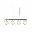 LED Hanglamp - Trion Vamos - E14 Fitting - 4-lichts - Rechthoek - Chroom - Metaal 4