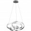 LED Hanglamp - Trion Yarino - 60W - Aanpasbare Kleur - Dimbaar - Rond - Mat Nikkel - Aluminium 7