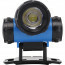 LED Hoofdlamp - Aigi Crunci - Waterdicht - 50 Meter - Kantelbaar - 1 LED - 0.8W - Blauw | Vervangt 7W 3