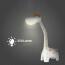 LED Kinder Nachtlamp - Tafellamp - Giraf - Wit - Touch - Dimbaar 4