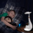 LED Kinder Nachtlamp - Tafellamp - Kat - Wit - Touch - Dimbaar 3