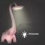 LED Kinder Nachtlamp - Tafellamp - Olifant - Roze - Touch - Dimbaar 4
