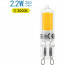LED Lamp 10 Pack - Aigi - G9 Fitting - 2.2W - Warm Wit 3000K | Vervangt 25W 3