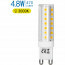 LED Lamp 10 Pack - Aigi - G9 Fitting - 4.8W - Warm Wit 3000K | Vervangt 40W 3