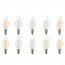 LED Lamp 10 Pack - Kaarslamp - Filament - E14 Fitting - 2W - Warm Wit 2700K