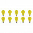 LED Lamp 10 Pack - Specta - Geel Gekleurd - E27 Fitting - 3W