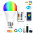LED Lamp 6 Pack - Facto - Smart LED - Wifi LED - Slimme LED - 10W - E27 Fitting - RGB+CCT - Aanpasbare Kleur - Dimbaar - Afstandsbediening 3