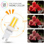 LED Lamp - Aigi - G9 Fitting - 3.8W - Warm Wit 3000K | Vervangt 40W 7