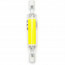LED Lamp - Aigi Qolin - R7S Fitting - 4W - Helder/Koud Wit 6500K - Geel - Glas