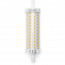 LED Lamp - Aigi Trunka - R7S Fitting - 16W - Helder/Koud Wit 6500K - Oranje - Glas