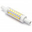 LED Lamp - Aigi Trunka - R7S Fitting - 5W - Helder/Koud Wit 6500K - Geel - Glas 2