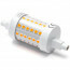LED Lamp - Aigi Trunka - R7S Fitting - 8W - Helder/Koud Wit 6500K - Oranje - Glas 2