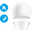 LED Lamp - Dag en Nacht Sensor - Aigi Lido - A60 - E27 Fitting - 8W - Warm Wit 3000K - Wit 7
