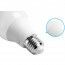LED Lamp - Dag en Nacht Sensor - Aigi Lido - A60 - E27 Fitting - 8W - Warm Wit 3000K - Wit 8