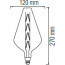 LED Lamp - Design - Panaro - E27 Fitting - Amber - 8W - Warm Wit 2200K 2