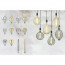 LED Lamp - Filament - Trion Dimano - E27 Fitting - 4W - Warm Wit 2700K - Amber - Aluminium 2