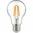 LED Lamp - Sanola Yvoni - Filament - E27 Fitting - 4W - Warm Wit 2700K - Transparent Helder - Glas