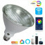 LED Lamp - Smart LED - Facto Sponty - PAR Lamp - 12W - E27 Fitting - Slimme LED - Wifi LED - Dimbaar - Aanpasbare Kleur - RGB+CCT - Waterdicht 2