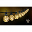 LED Lichtsnoer - Aigi Suci - Warm Wit 2700K - 1.77W - 8 Meter - 10 LED's Transparant - Waterdicht IP44 - Zwart 6