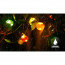 LED Lichtsnoer - Aigi Suci - Warm Wit 2700K - 6W - 8 Meter - 10 LED's Meerkleurig - Waterdicht IP44 - Zwart 10