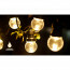 LED Lichtsnoer - Aigi Suci - Warm Wit 3000K - 6W - 8 Meter - 10 LED's Transparant - Waterdicht IP44 - Zwart 9
