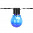 LED Lichtsnoer met Zonne-energie - Aigi Ligo - Meerkleurig - 20W - 5.8 Meter - Waterdicht IP44 - Zwart 3